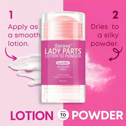 Serava™ 2-in-1 Silky Deodorant Lotion
