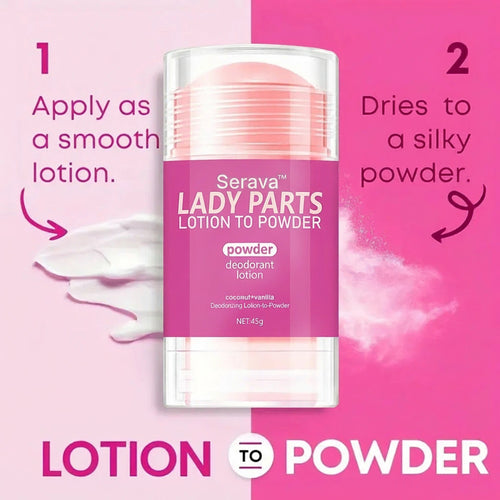 Serava™ 2-in-1 Silky Deodorant Lotion
